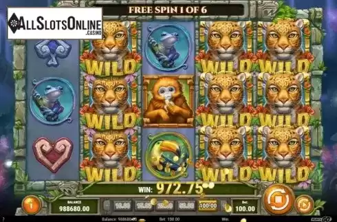 Free Spins 4. Rainforest Magic from Play'n Go
