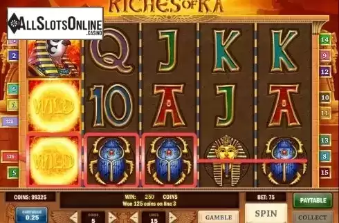 Wild. Riches of Ra Slot from Play'n Go