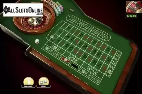 Game Screen. Roulette (Habanero) from Habanero