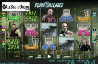 Game reels. Stars Alliance HD from World Match