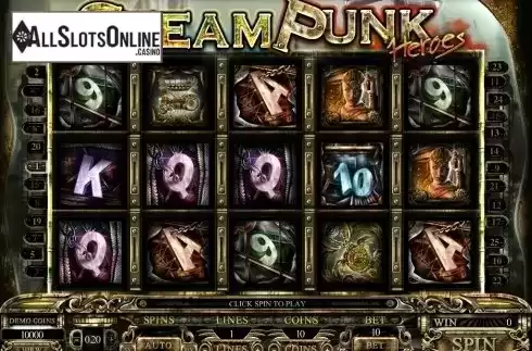 Screen7. Steam Punk Heroes from Microgaming
