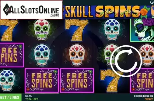 Reel Screen. Sugar Skull Spins from Slot Factory