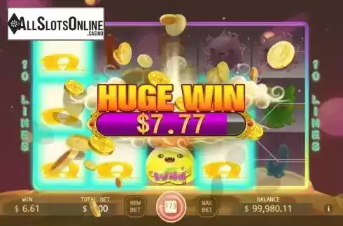 Huge Win screen