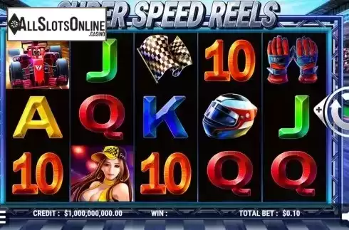 Reel Screen. Super Speed Reels from Slot Factory