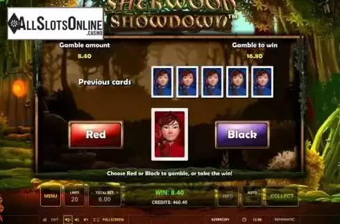 Gamble. Sherwood Showdown from Greentube