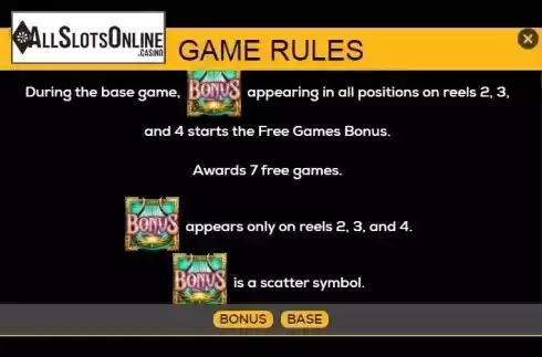 FS bonus screen