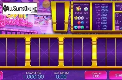 Reel Screen. Spin Your Fortune from Air Dice