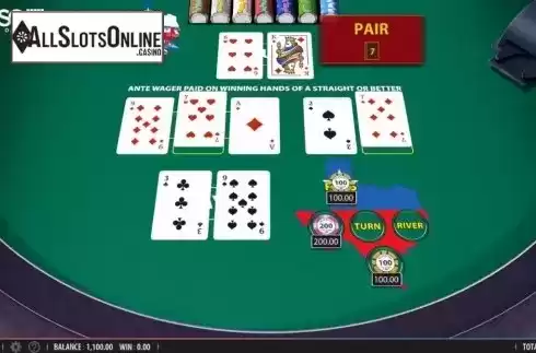 Game Screen 4. Texas Hold'em Plus (Shuffle Master) from Shuffle Master