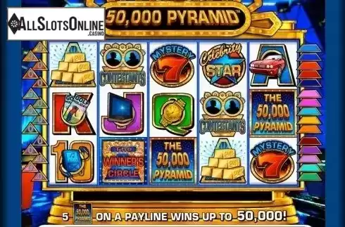 Screen2. The 50,000 Pyramid from IGT