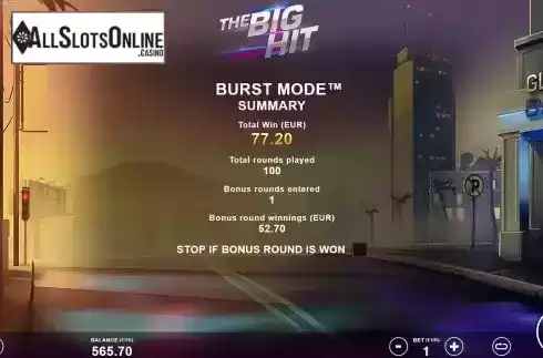 Burst Mode Screen 2