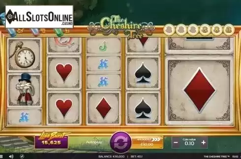 Reel Screen. The Cheshire Tree from OMI Gaming