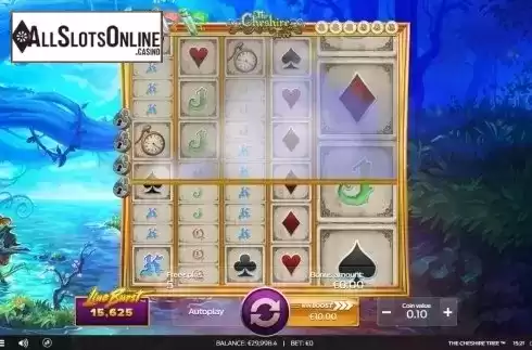 Free Spins. The Cheshire Tree from OMI Gaming