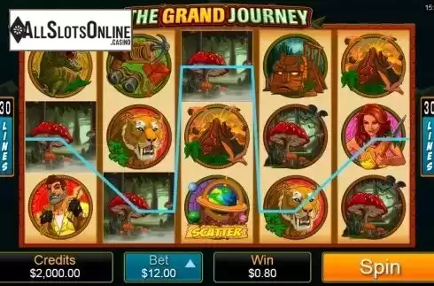 Screen2. The Grand Journey from Microgaming