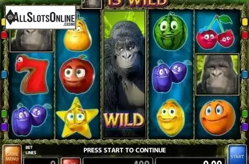 Win Screen 2. The Great Gorilla from Casino Technology