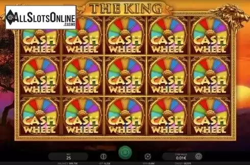 Cash wheel. The King (iSoftBet) from iSoftBet