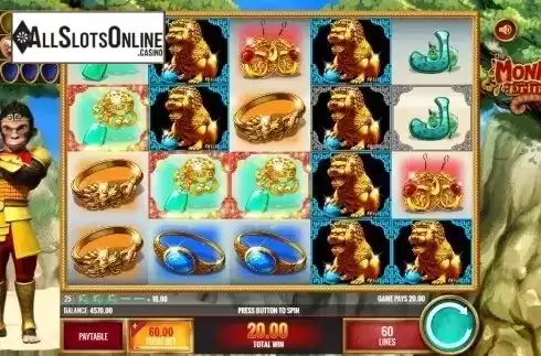 Win Screen 3. The Monkey Prince from IGT