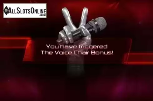 Bonus Game 1. The Voice UK Slot from Mutuel Play
