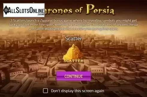 Intro. Thrones of Persia from Tom Horn Gaming
