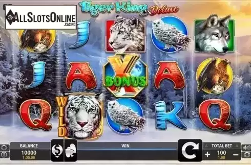 Reel Screen. Tiger King Deluxe from FUGA Gaming
