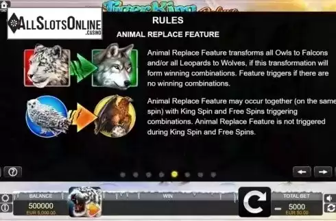 Features 3. Tiger King Deluxe from FUGA Gaming