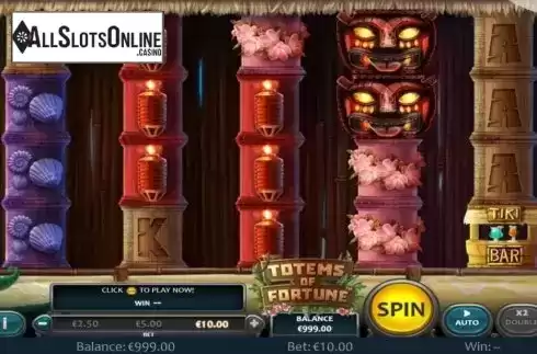 Reel Screen. Totems of Fortune from Nucleus Gaming