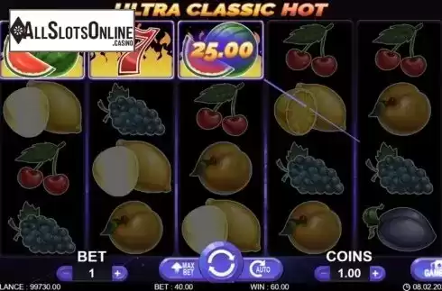 Win screen 1. Ultra Classic Hot from 7mojos
