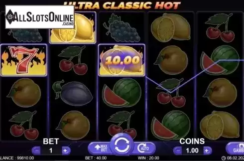 Win screen 3. Ultra Classic Hot from 7mojos