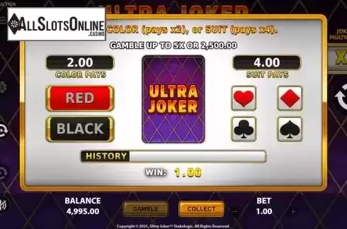 Gamble Risk game screen