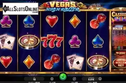 Reel Screen. Vegas High Roller from iSoftBet