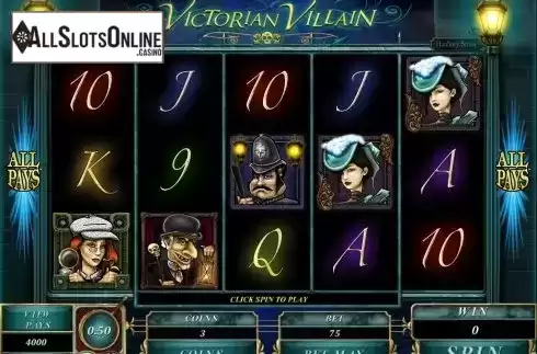Screen7. Victorian Villain from Microgaming