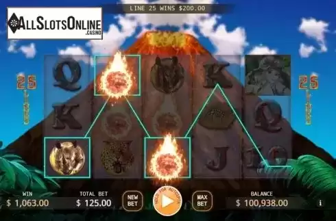 Win Screen 2. Volcano Adventure from KA Gaming