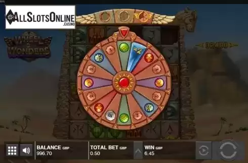Bonus Wheel 1. Wheel Of Wonders from Push Gaming