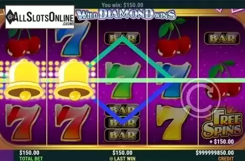 Game workflow . Wild Diamond Wins from Slot Factory