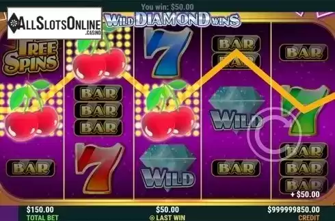 Game workflow 2. Wild Diamond Wins from Slot Factory