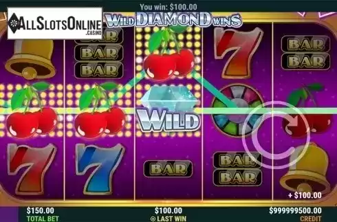 Game workflow 4. Wild Diamond Wins from Slot Factory