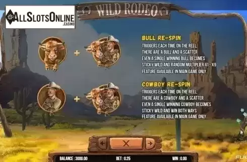 Features. Wild Rodeo (Fugaso) from Fugaso