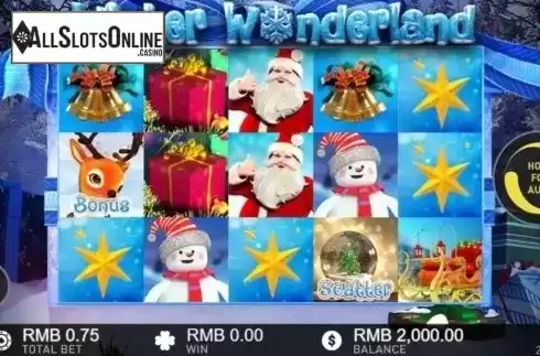 Game Screen. Winter Wonderland from GamePlay