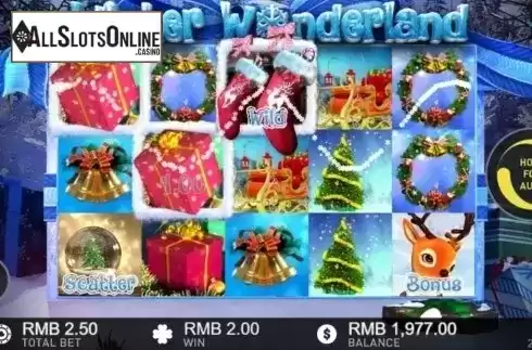 Win Screen. Winter Wonderland from GamePlay