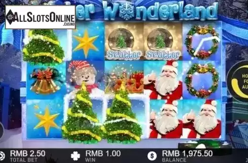 Win Screen. Winter Wonderland from GamePlay