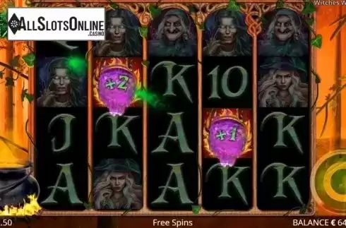 Free Spins 2. Witches Wild Brew from Booming Games