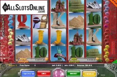 Screen2. World Capitals (40) from Portomaso Gaming