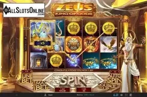 Screen 4. Zeus King of Gods from GamePlay