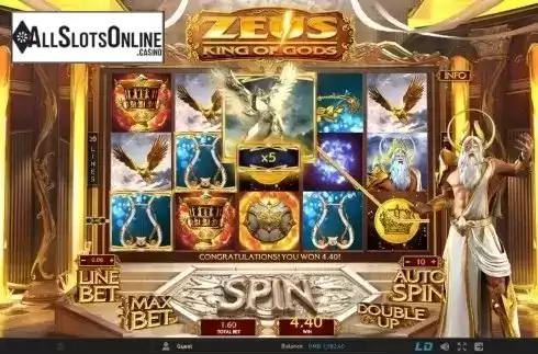 Screen 5. Zeus King of Gods from GamePlay