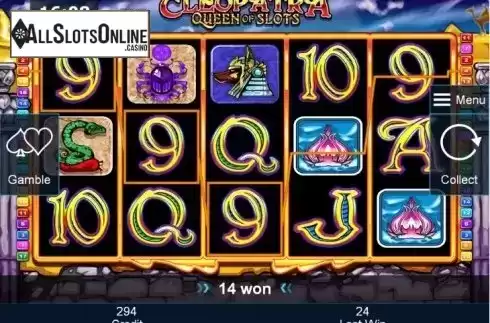 Win. Cleopatra Queen of Slots (Green Tube) from Greentube