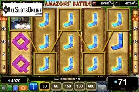 Win Screen 1. 50 Amazons' Battle from EGT