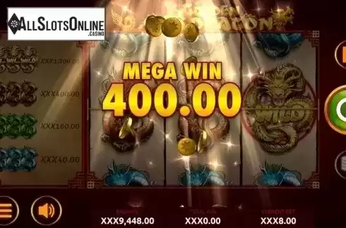 Mega Win. 888 Golden Dragon from Rakki