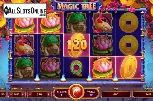 Win Screen. Magic Tree (NetGame) from NetGame
