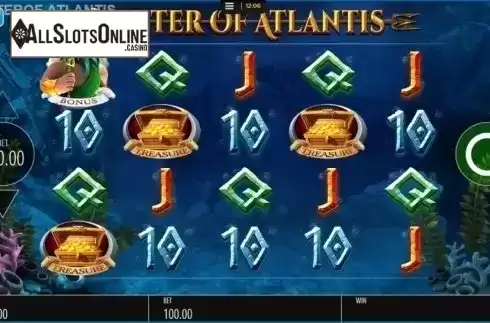 Reel Screen. Master of Atlantis from Blueprint