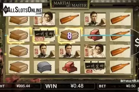 Win screen 3. Martial Art Master from Iconic Gaming