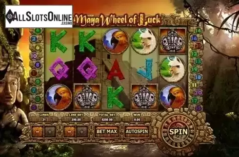Game Workflow screen. Maya Wheel of Luck from GamesOS